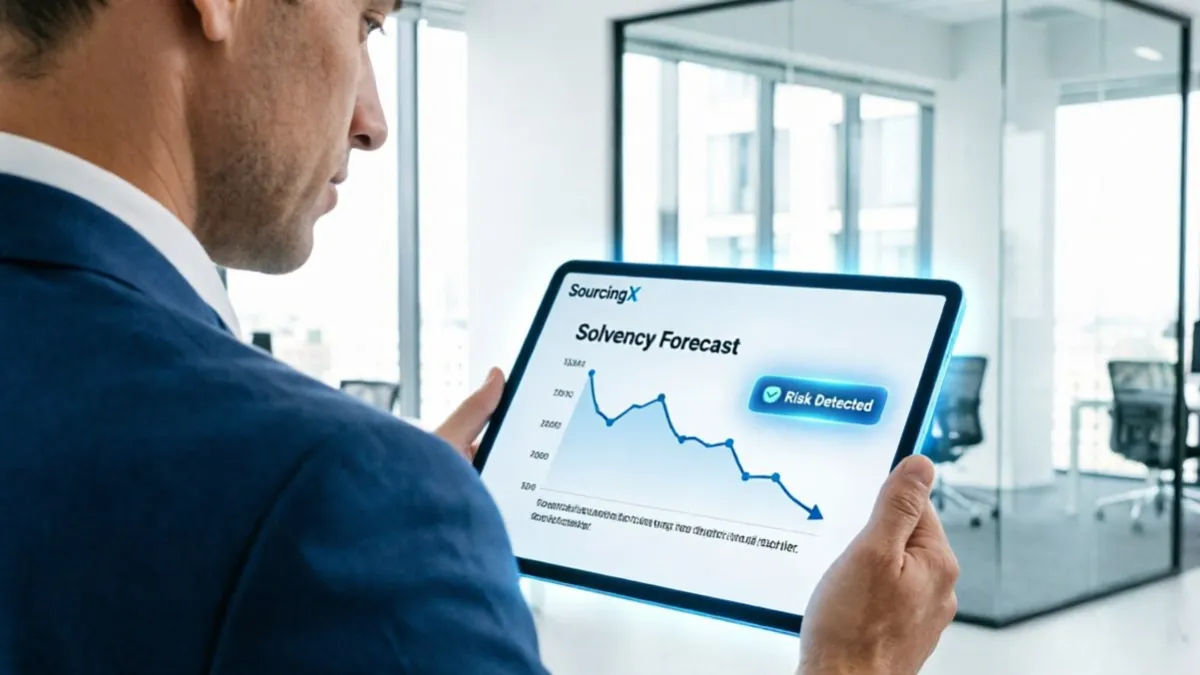 Mitigating Supplier Default Risk with AI Predictive Analytics