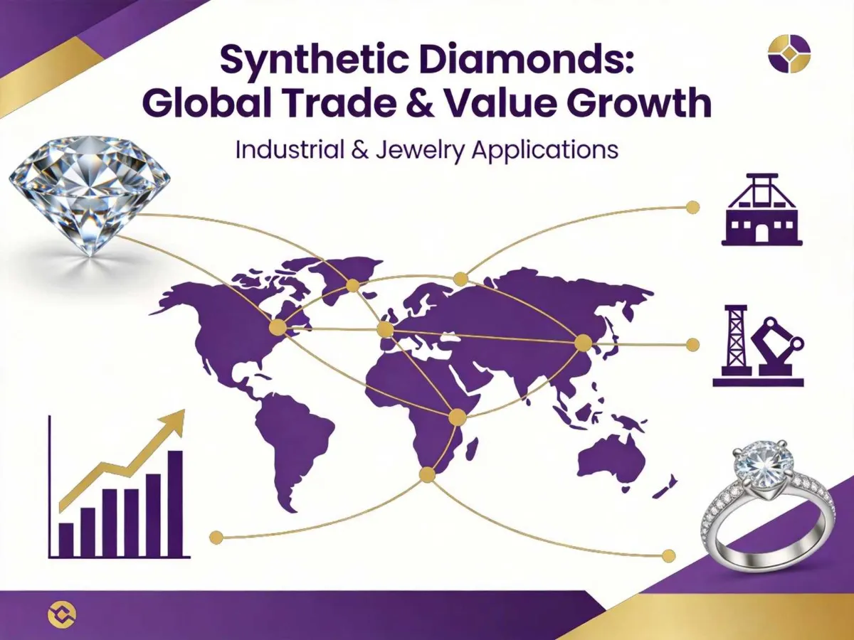 China's Synthetic Diamond Exports Surge 65.3% in H1 2026: A Supply Chain Opportunity for Global Buyers