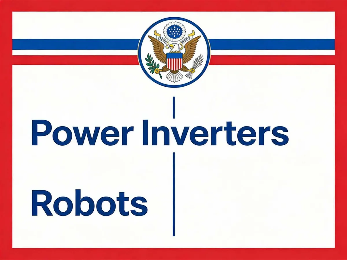 US FCC Adds Power Inverters and Advanced Robotics to Restricted Device List: Trade Implications for Manufacturers