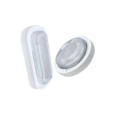 Household LED Outdoor Wall Lamp 3000K 4000K 6000K Lighting Fixture Porch Spotlight Wall Mounted Round Oval ABS Material Lamp