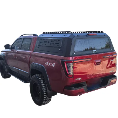 Aluminum Alloy Hard Top Cover Sports Style Waterproof Locking Tailbox for F-250 Pickup 5.5FT with No-Drill Installation
