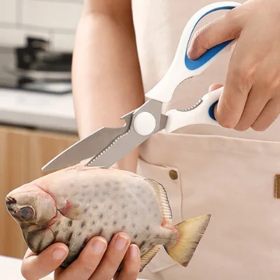 New Design 2 IN 1 Multifunction Stainless Steel Separable Kitchen Scissors