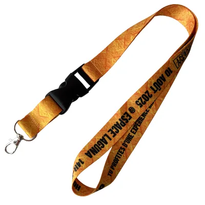Customized Advertising Logo Neck Strap Printed Colorful Lanyard Custom Made Nylon Cheap Lanyard Stylish Lanyard