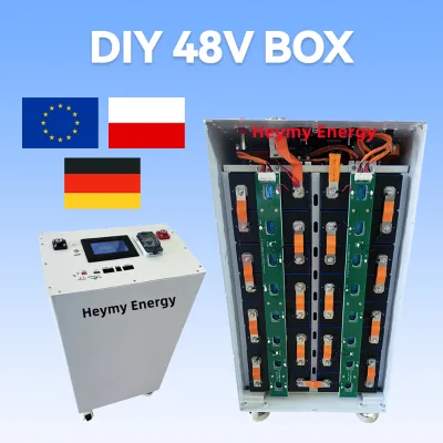 EU Stock Standing and Movable Lithium DIY Battery Box Kit 48V 16S 280AH Lifepo4 15kwh 51.2V 300ah 314ah Battery Case for Solar