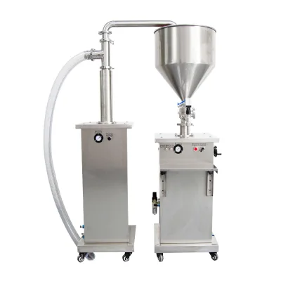 CE approved cosmetic filler machine with semi automatic type