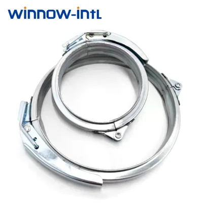 Quick Release Duct Clamp With Sealing Gasket for HVAC Ventilation Ductwork