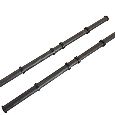 Lightweight Telescopic Carbon Fiber Pole Tube 13m 16m Custom Length for Outdoor Use