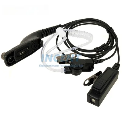Air Earpiece MIC for Motorola MTP6550 MTP850S XiR P8268 P8200 APX4000 APX2000 APX6000 DP4800 DP3400 Walkie Talkie Headset
