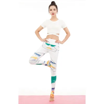 YOGA PANTS 03 printed with high quality ink