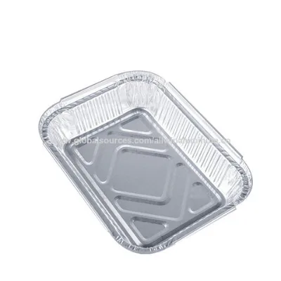 Wholesale Recyalable Disposable Food Storage Container Aluminum Foil To Go Container