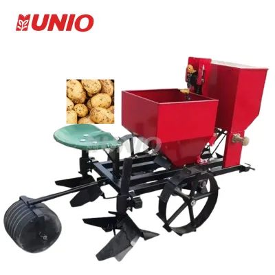 High-Efficiency Hot Sales Potato 2 Row Planter Greenhouse Peanut and Potato Spot Seeder Small Underground Crop Potato Planter