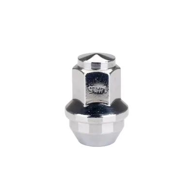 JQ Car Wheel Lug Nut M14x1.5 High 1.75 Hexagon Short Chrome Steel HN008