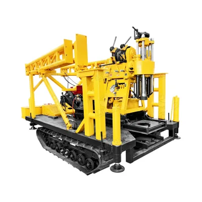 Crawler Type 200 Meter Large Pneumatic Drilling Rig Hydraulic Exploration Rock Drilling Rig