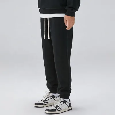 New Custom Sweatpants Streetwear Men's Pants Joggers Trousers Drawstring Elastic Waist Sweatpants Men