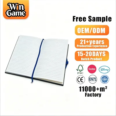 Custom Hardcover Notebook and Journal Printing Service Factory for Office School Gift and Everyday Use