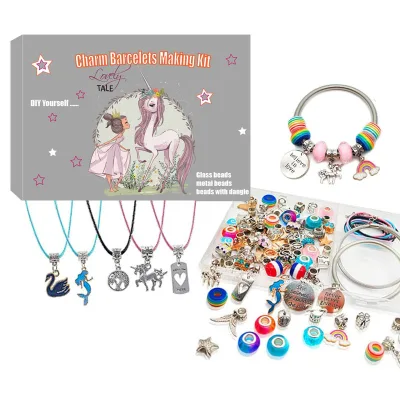 Jewelry Earring Beads Making Kit DIY Bracelet Making Kit DIY Kit for Girls