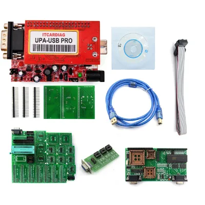 V1.3 UPA USB Programmer SN050D5A5B 12-Month Warranty Full Big Version Adapter ECU Chip Tuning Tool with 350MB Scripts