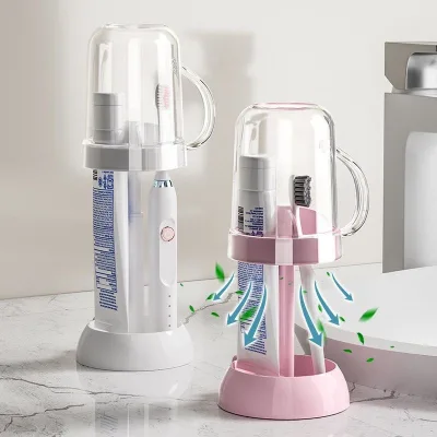 Rinsing Cup Brushing Cup Storage Box Washing Cup Wall Mounted Electric Toothbrush Cup Dental Jar