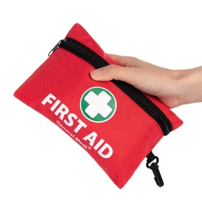 BS8599 High Quality OEM First Aid Kit Small First Aid Survival Kit Small Pouch for Travel