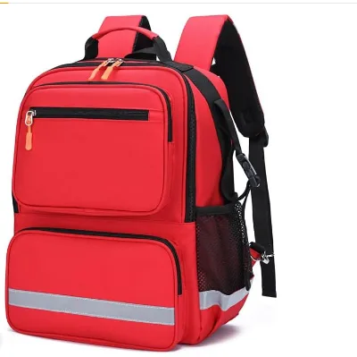 Innovative Design Durable Oxford Fabric Reflection Design Medical Backpack for Emergency Situations