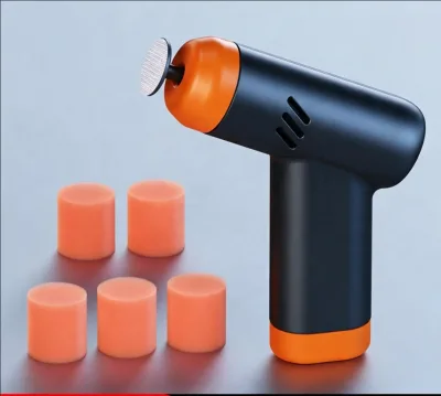 Mini Cordless Car Polisher Portable Electric Waxing Machine Dual Speed for Car Paint Scratch Repair Multi Purpose Polishing Tool
