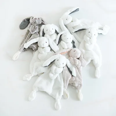 China Winter Soft Microfiber Luxury Baby Animal Blanket High Quality Material Plush Fleece Baby Security Blanket