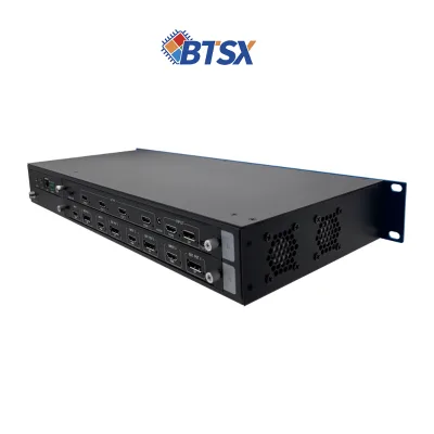 4K60 Video Wall Processor Hardware Blending Processor Multi-channel 4K Projojection 1X3 1X4 Video Wall Processor