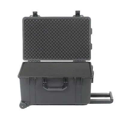 Large Plastic Wheeled Case With Foam