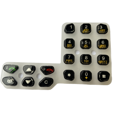 Rubber Keypad with Plastic Caps Keyboards & Keypads Product