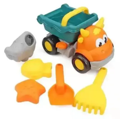ITTL 8 Pcs Toy Beach Set Play Snow and Water Plastic Beach Sand Toy for Children