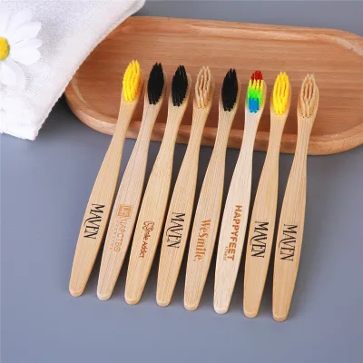 Private Label Eco-Friendly Biodegradable Soft NANO Bristles for Handle for Toothbrush Custom Packing Logo for Home Travel Use