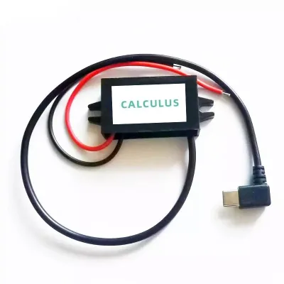 Car Quick Charger Usb Car Charger Step Down Buck Module Usb Type C 12V 24V to 5V 3A 15W IP67 Smart Phone Tablet Charging DC 5V