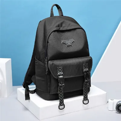 Men's & Women's Canvas Large School & Travel Rucksack Fashion Laptop Backpack for Casual Sports Use