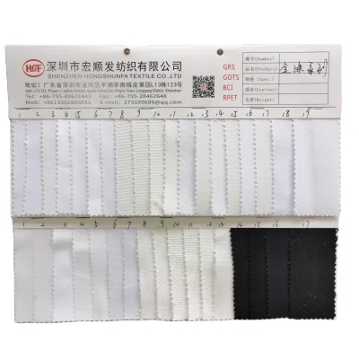 Top Quality Organic Fabric in 100% Cotton Fabric