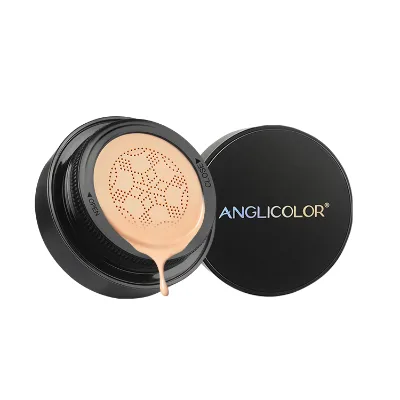 Anglicolor Liquid Foundation Cushion Mushroom Head CC Isolation Cream Waterproof and Sweatproof Concealer BB Cream