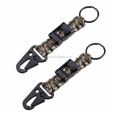 KongBo Outdoor Camping Hiking Paracord Bottle Opener Keychain