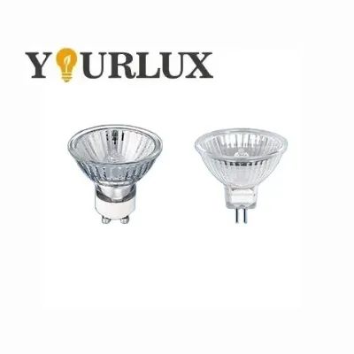 6V 12V 24V GU10 MR16 Halogen Spotlight Glass Lamp Bulb Warm White 3000K MR16 Cup Light