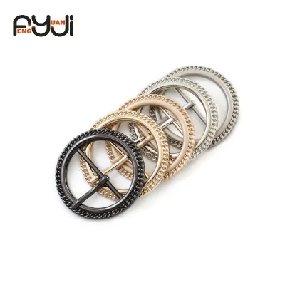 Men's Women's Clothing Footwear Hat Decorative Accessories With Round Needle Buckle Chain Border Pattern for Bags Metal Material