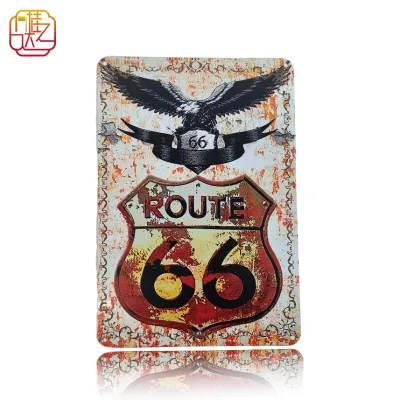 Retro Aluminum Tin Sign Vintage Creative Nameplate for Bars Residences Bedrooms-Custom Color & UV Printing