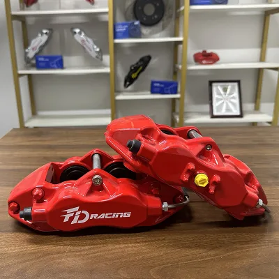 High Quality Wholesale High Quality 5200 Brake Caliper Kit Growing 4 Pistons Caliper for Benz BMW Wheel Rims in 17 Inch