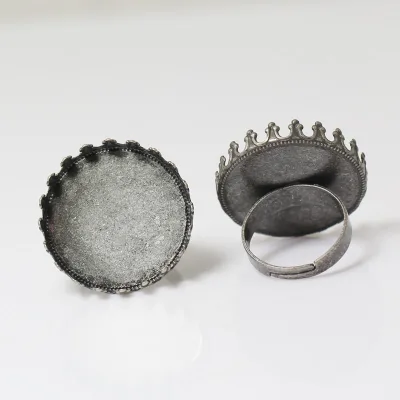 Beadsnice brass real  brass  adjustable ring romantic for jewelry