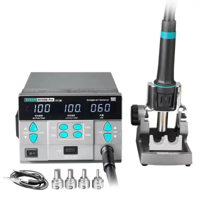 SUGON 8610DX Pro 1000W Hot Air Rework Station Desoldering Digital Display BGA Rework Station Mobile Phone Repair Tools