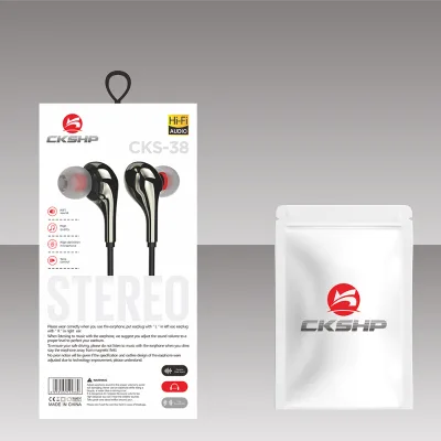 For Wired Earphones Hifi Stereo Bass Music Earbuds in Ear Monitor Headphones Sports Gaming Headset Ckshp Handsfree Earphone