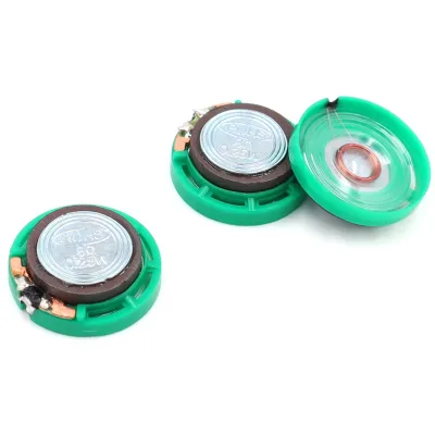 21mm 8ohm RoHS Plastic Shell External Magnetic Speaker 8 Ohm 0.25w Acoustic Components for Touch Toy Car Reading-Intercom