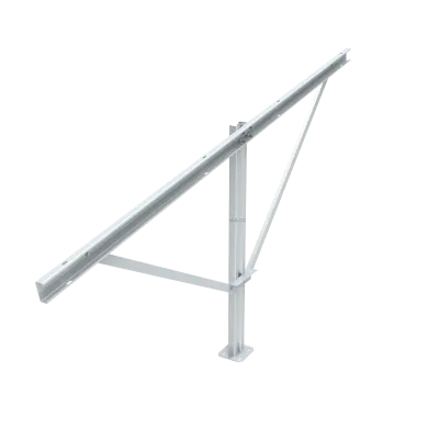 Pile Driven Durable Solar Mount Open Field Energy Saving CE Certified Solar Panel Stand for Ground