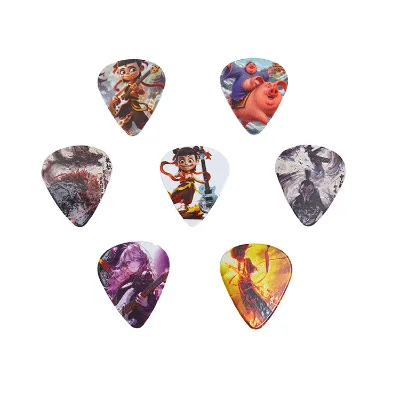Custom Colorful Printing 0.46mm 0.71mm 0.96mm Mediator Guitar Picks Custom Logo Printing Colorful Guitar Picks