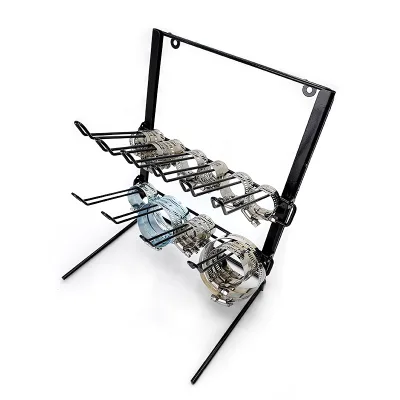 Slotted Hose Clamp Display Shelf Rack and Assortment