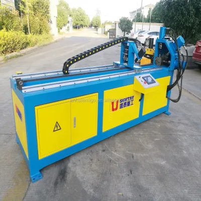 Square Duct Angle Steel Flange Machine,CNC Angle Steel Flange Production Line