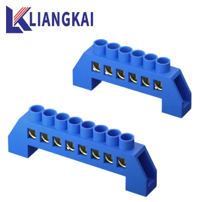 Copper Bridge Type Distribution Cabinet Terminals Busbar Connected to Neutral Shell with Fast Wiring