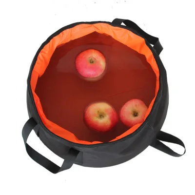 Foldable Convenient Bucket Travel Wash Clothes Bucket Camping Fishing Car Wash Cloth Bucket